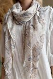 Laundry B Paisley Scarf Natural /5 =